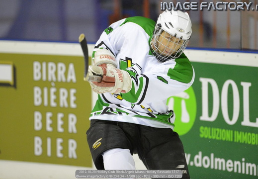 2012-10-28 Hockey Club Black Angels Milano-Hockey Sassuolo